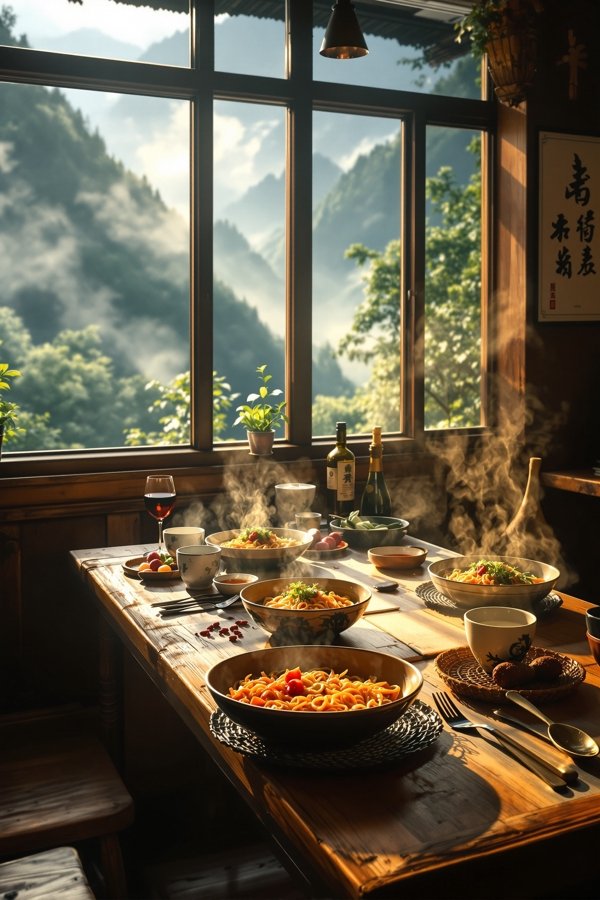 山野食堂电影海报